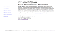 Desktop Screenshot of grupodejavu.com